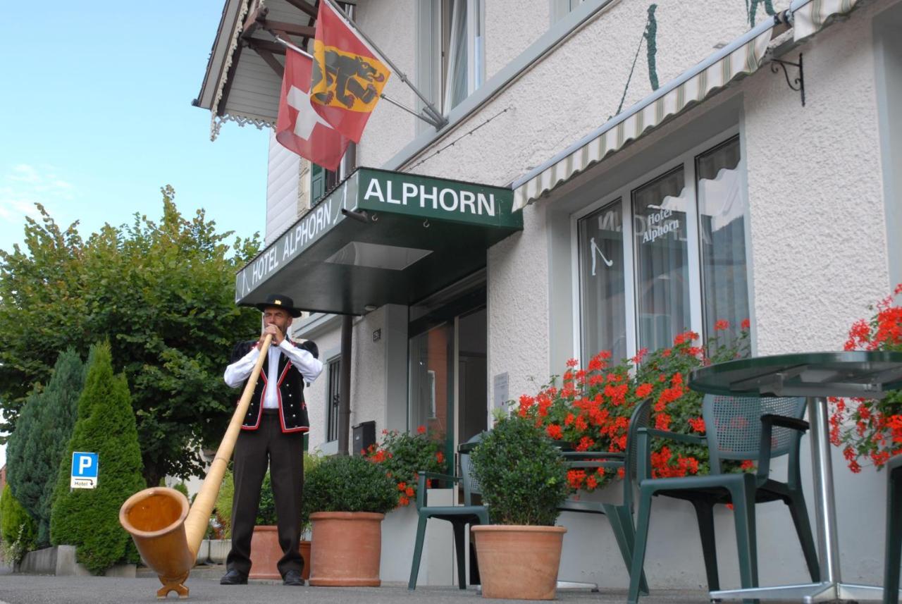 אינטרלאקן Hotel Alphorn מראה חיצוני תמונה